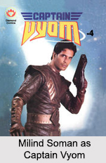 Captain Vyom, Indian Comics