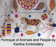 Kantha Embroidery