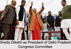 Sheila Dikshit, Chief Minister of Delhi