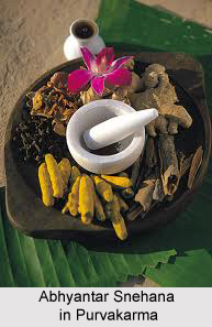 Abhyantar Snehana in Purvakarma, Ayurveda