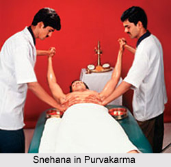 Snehana in Purvakarma, Ayurveda