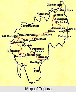Districts of Tripura