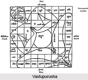 Steps of constructing a Hindu temple, India