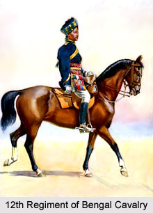 12th Regiment of Bengal Cavalry, Bengal Army