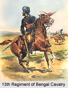 13th Regiment of Bengal Cavalry, Bengal Army