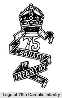 15th Madras Native Infantry, Madras Army