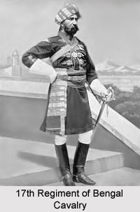 17th Regiment of Bengal Cavalry, Bengal Army