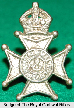 18th Royal Garhwal Rifles, Presidency Armies in British India