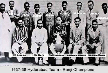 1937-1938 Ranji Champions - Hyderabad Team