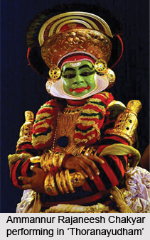 Ammannur Rajaneesh Chakyar, Koodiyattam Artist