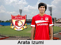 Arata Izumi, Indian Football Player