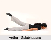 Ardha-Salabhasana