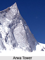 Arwa Group of Mountain Peaks, Uttarakhand