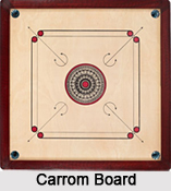 Equipments of Carrom