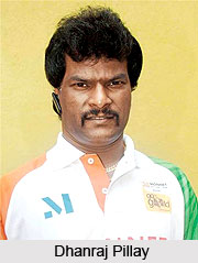 Dhanraj Pillay during Champions Trophy, Cologne, 2002