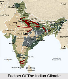 Factors Of The Indian Climate