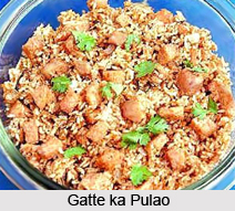 Gatte Ka Pulao, Rajasthani Cuisine