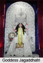 Goddess Jagaddhatri