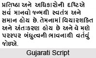 Gujarati Language