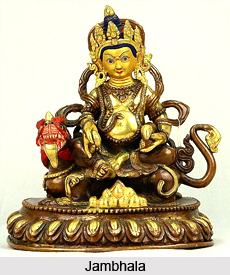Jambhala, God of Wealth, Buddhism