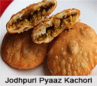 Jodhpuri Pyaaz Kachori, Rajasthani Cuisine