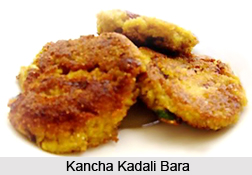 Kancha Kadali Bara, Oriya Recipe