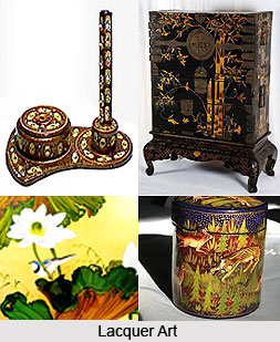 Lacquer Art,  India