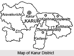 Geography of Karur District