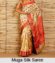 Muga Silk Sarees, Sarees of East India