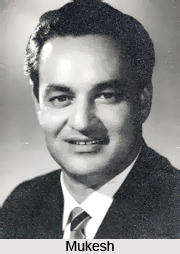 Mukesh , Indian Movie Singer