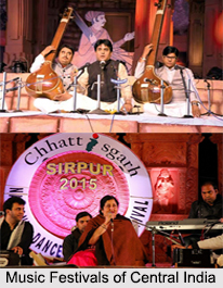 Music Festivals of Central India, Indian Music Festivals