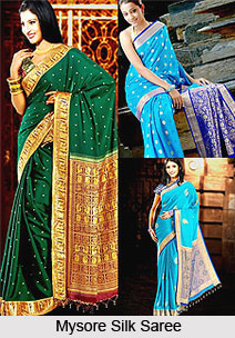 Mysore Silk Sarees, Sarees of South India