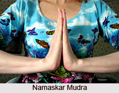 Namaskar and Anjali Mudra