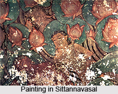 Sittannavasal, Jain center of early Pandya paintings