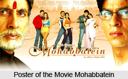 Mohabbatein, Indian movie
