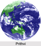 Prithvi, Earth