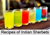 Recipes of Indian Sherbets