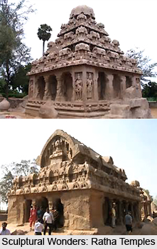 Sculptures of Mahabalipuram Temples