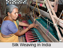 Silk Weaving in South India