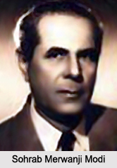 Sohrab Merwanji Modi ,   Indian Film Maker
