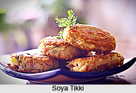 Soya Tikki, Indian Snack