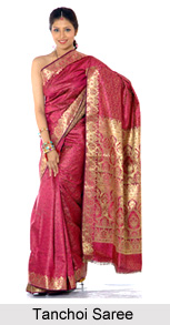 Tanchoi Sarees, Sarees of North India
