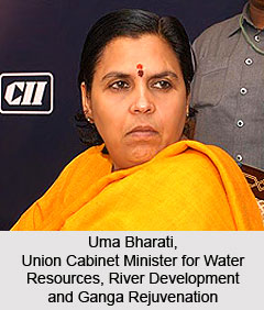 Uma Bharti, Minister for Water Resources, River Development and Ganga Rejuvenation