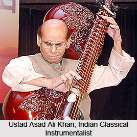 Ustad Asad Ali Khan, Indian Classical Instrumentalist