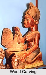 Wood Carving, Indian Tribal Art