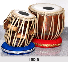Tabla, Percussion Instruments in India