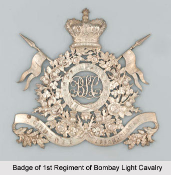 1st Regiment of Bombay Light Cavalry, Bombay Army