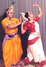 Performance of Odissi Dancers