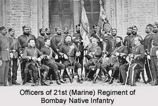 21st (Marine) Regiment of Bombay Native Infantry, Bombay Army