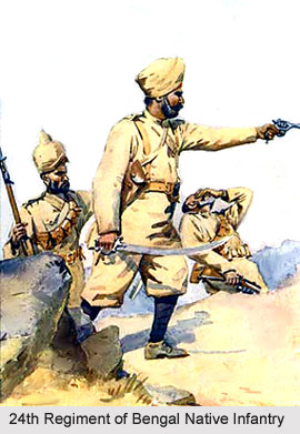 24th Regiment of Bengal Native Infantry, Bengal Army
